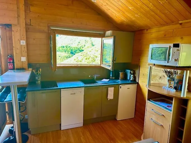 Chalet sur pilotis accès Spa Lucéram