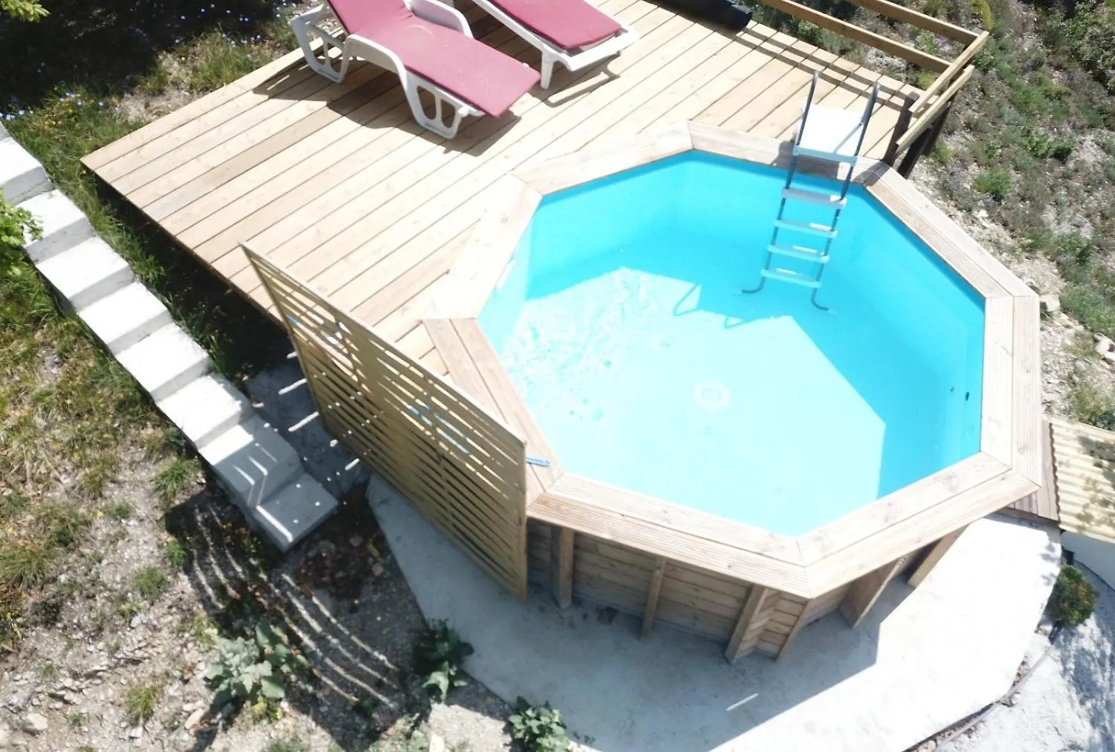 Chalet Sur Pilotis Avec Piscine Privee Lucéram Frankrike